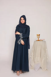 Lana Abaya - Navy Blue