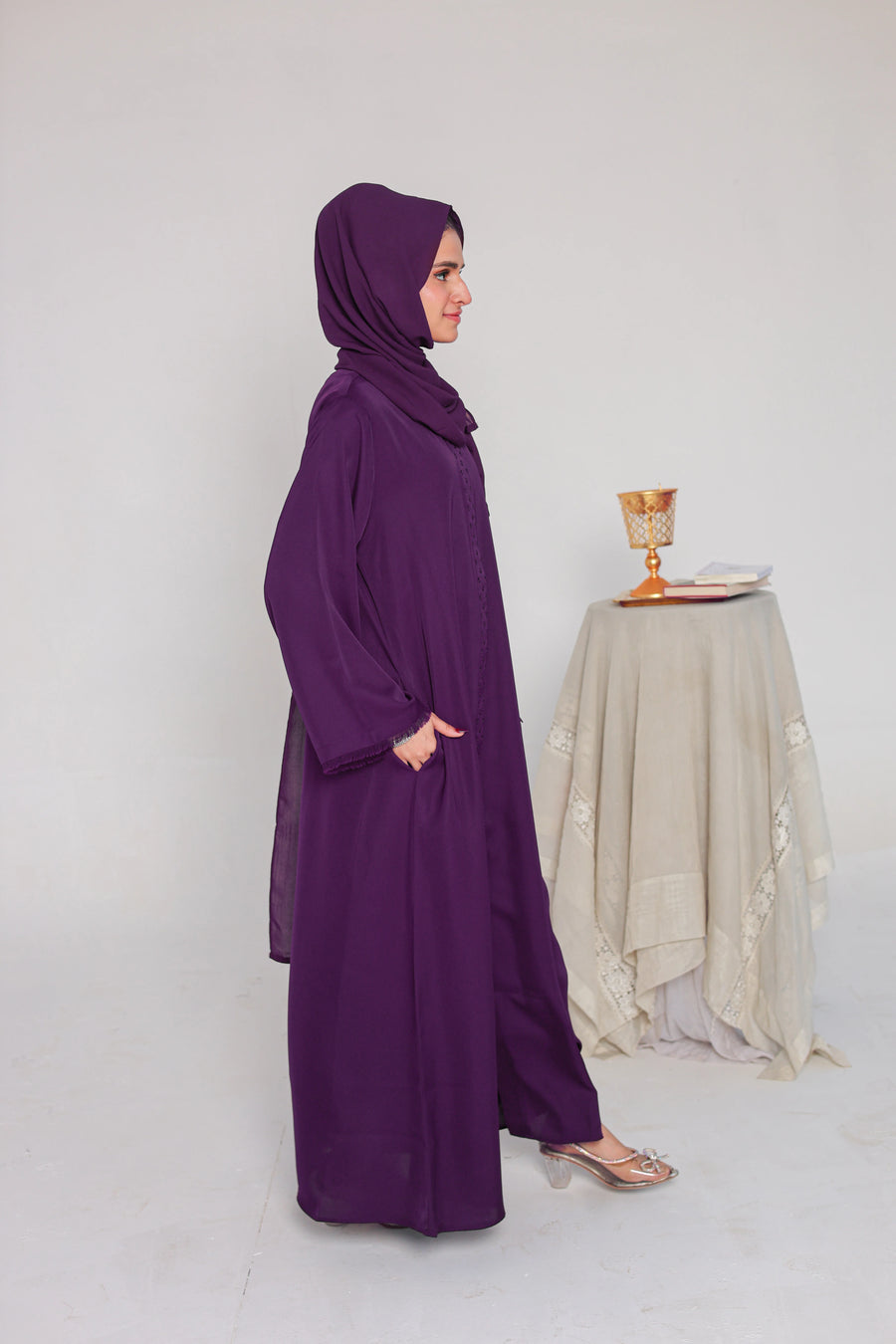 Lululah Abaya - Purple