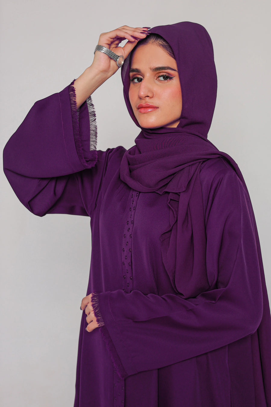 Lululah Abaya - Purple