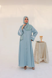 Zeenah Abaya - Sky Blue
