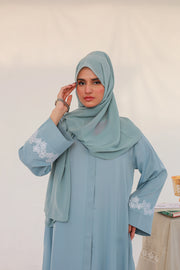 Zeenah Abaya - Sky Blue